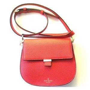 Kate Spade Red Bucket Crossbody